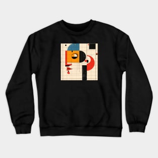 Faces of Bauhaus Crewneck Sweatshirt